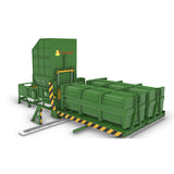 Horizontal Split-Type Waste Transfer Station (Moving Container Structure)