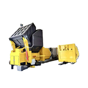 Horizontal Split-Type Waste Transfer Station (Relocation Structure)